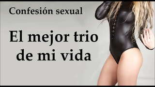 Unë do të ju jap më të mirën time përvojë, një trio e mahnitshme. (Anglisht).