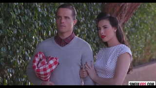 Casal quente Casey Calvert e Robby Echo sexo ao ar livre Casal quente Casey Calvert e Robby Echo sexo ao ar livre